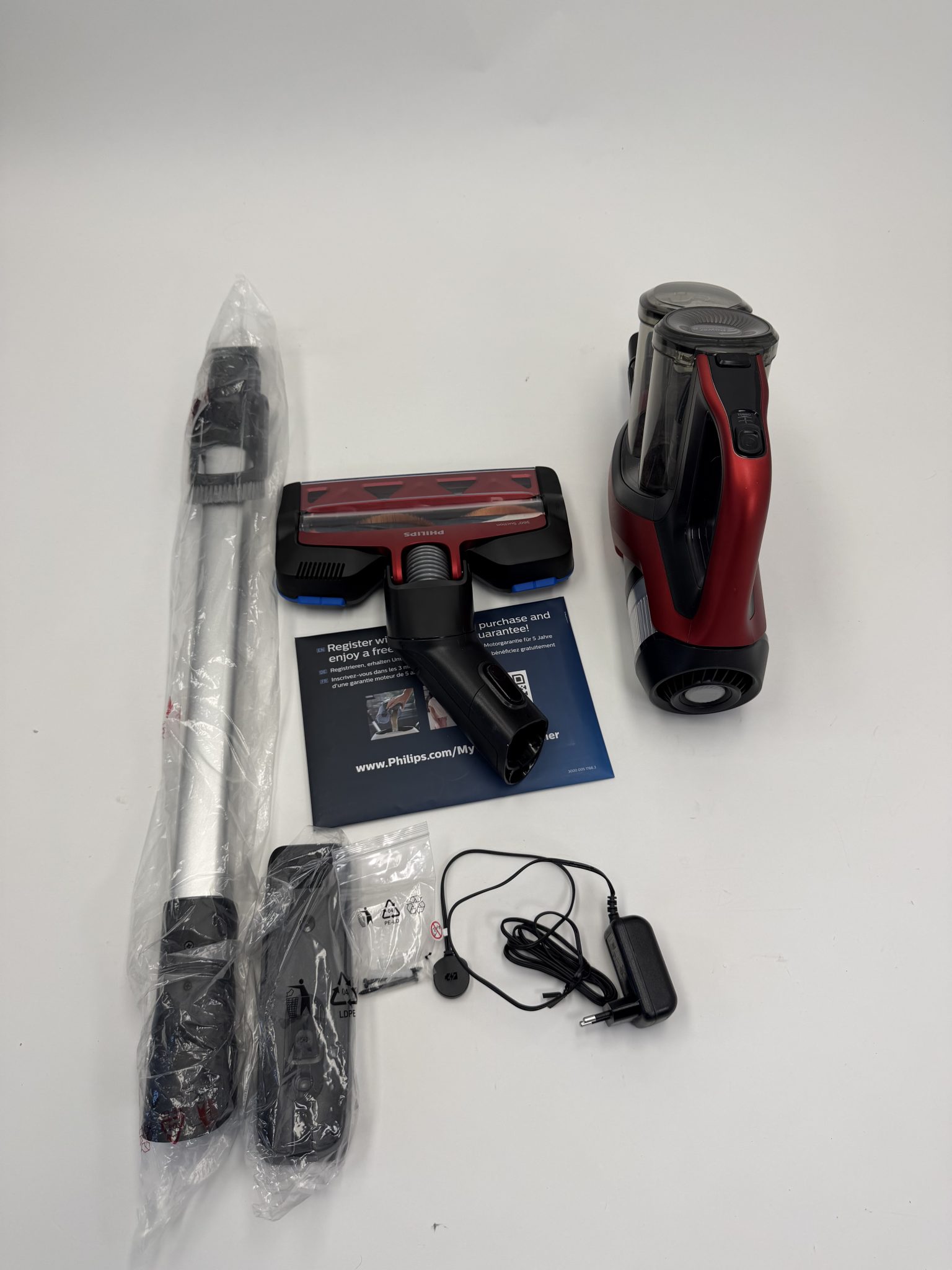 Philips SpeedPro Max dulkių siurblys