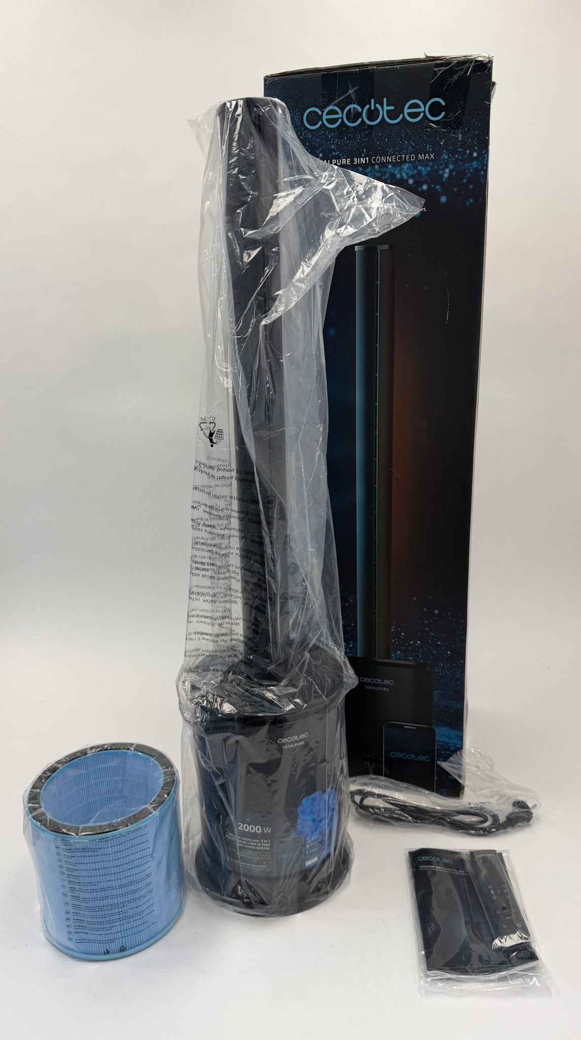 Cecotec TotalPure 3 In1 ventiliatorinis šildytuvas