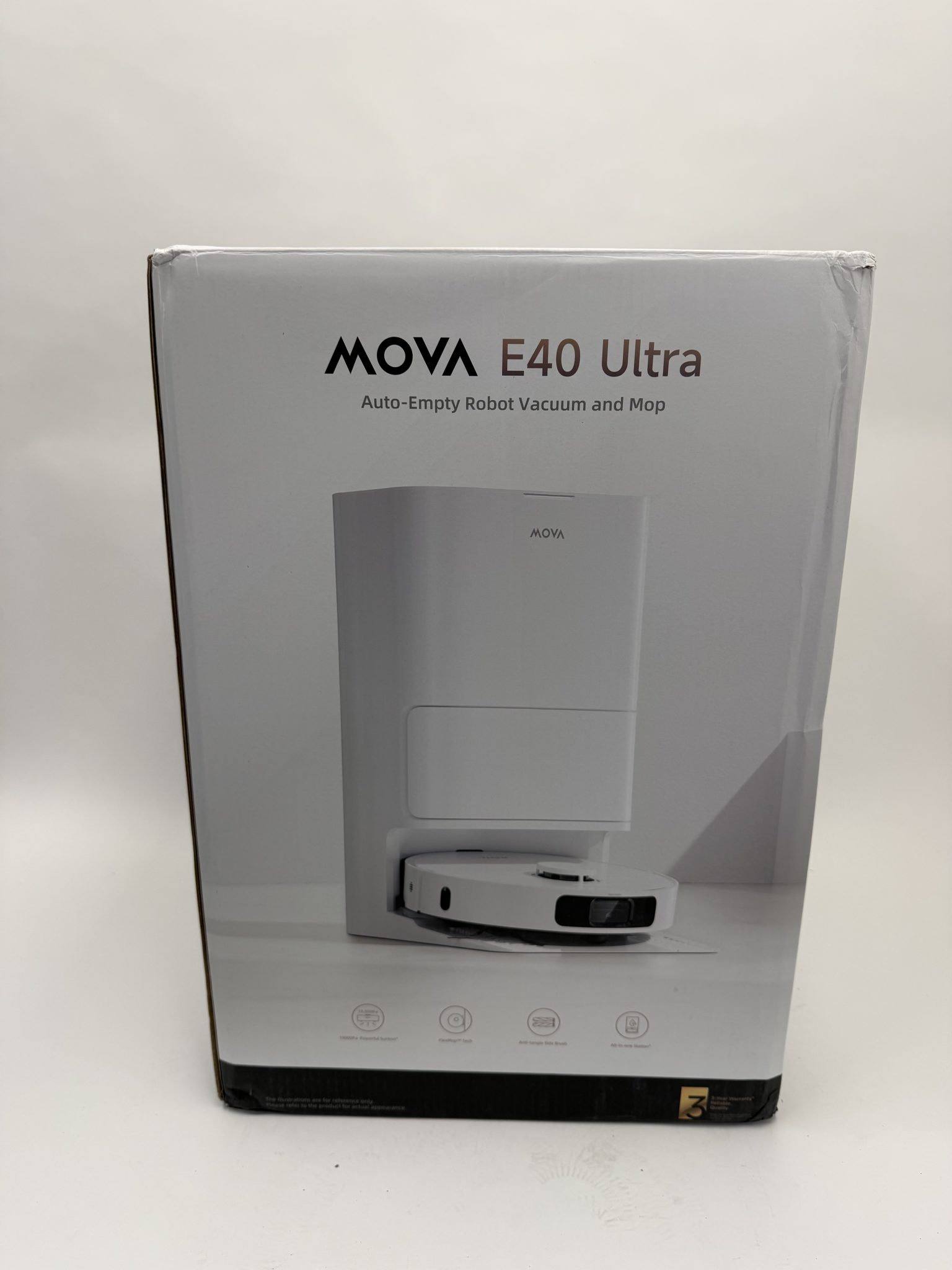 Mova E40 Ultra robotas siurblys