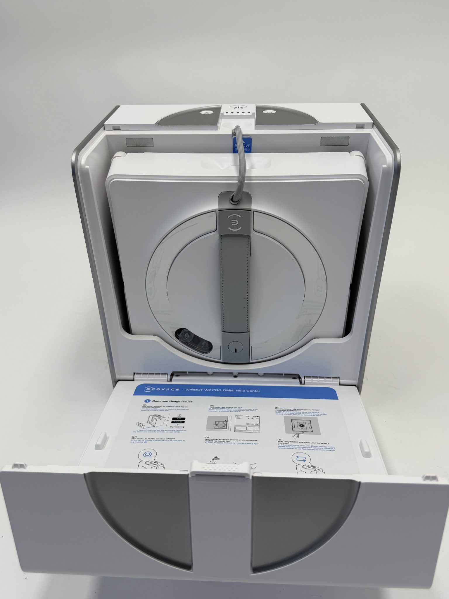 Ecovacs WINBOT W2 Pro Omni langų valymo robotas