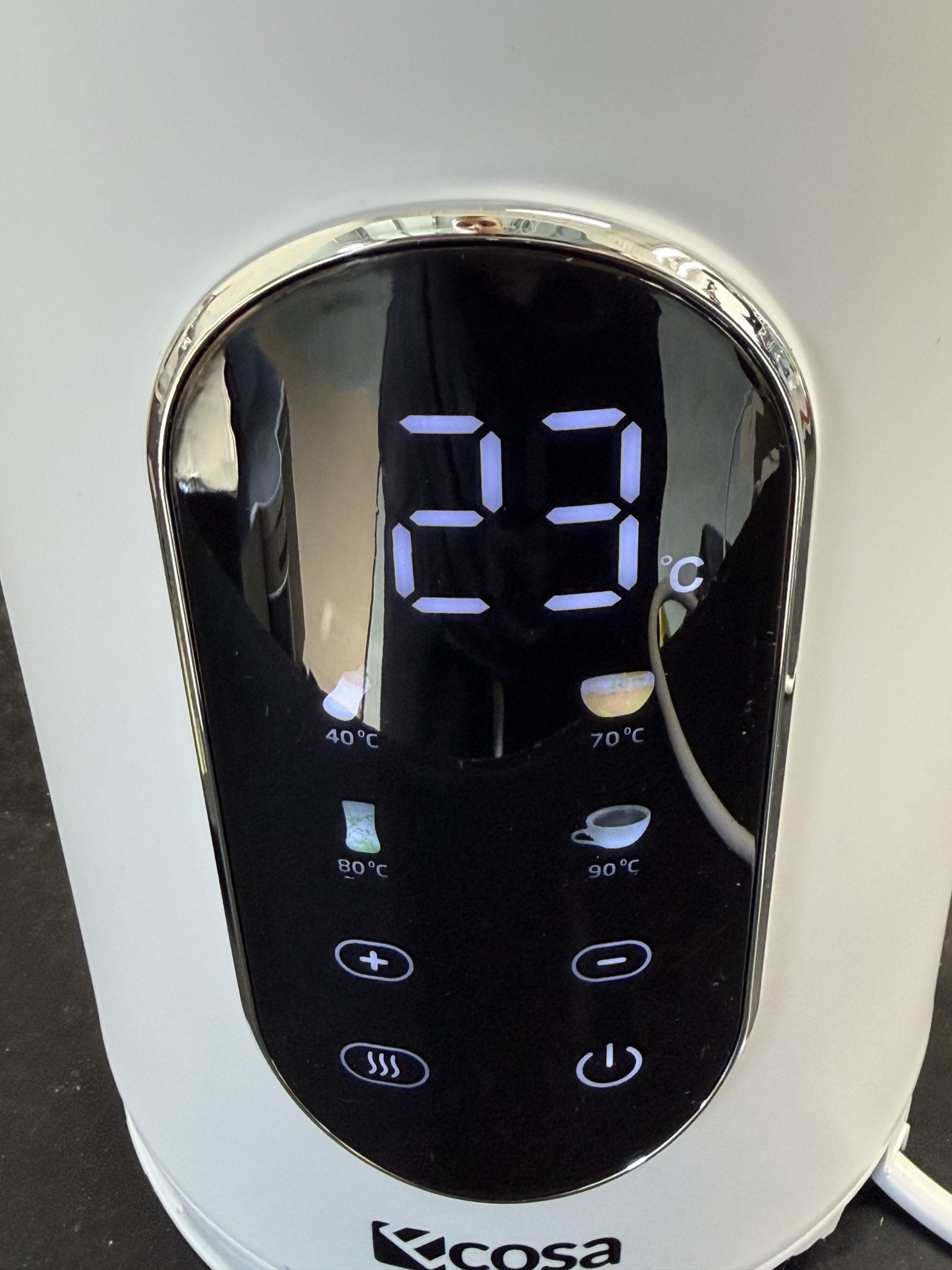 1,7 l elektrinis virdulys su temperatūros reguliavimu