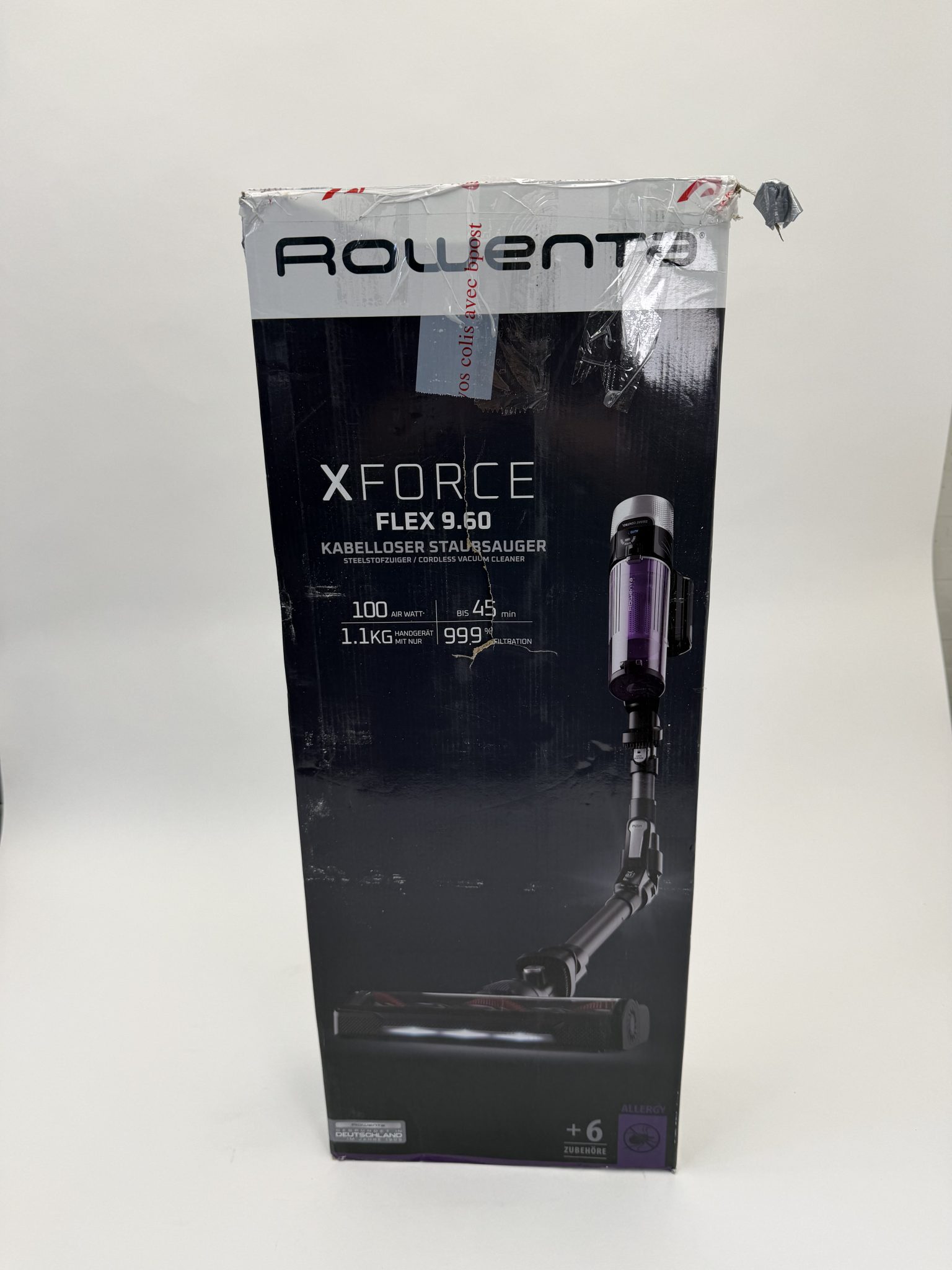 Rowenta FLEX 9.60 rankinis dulkių siurblys