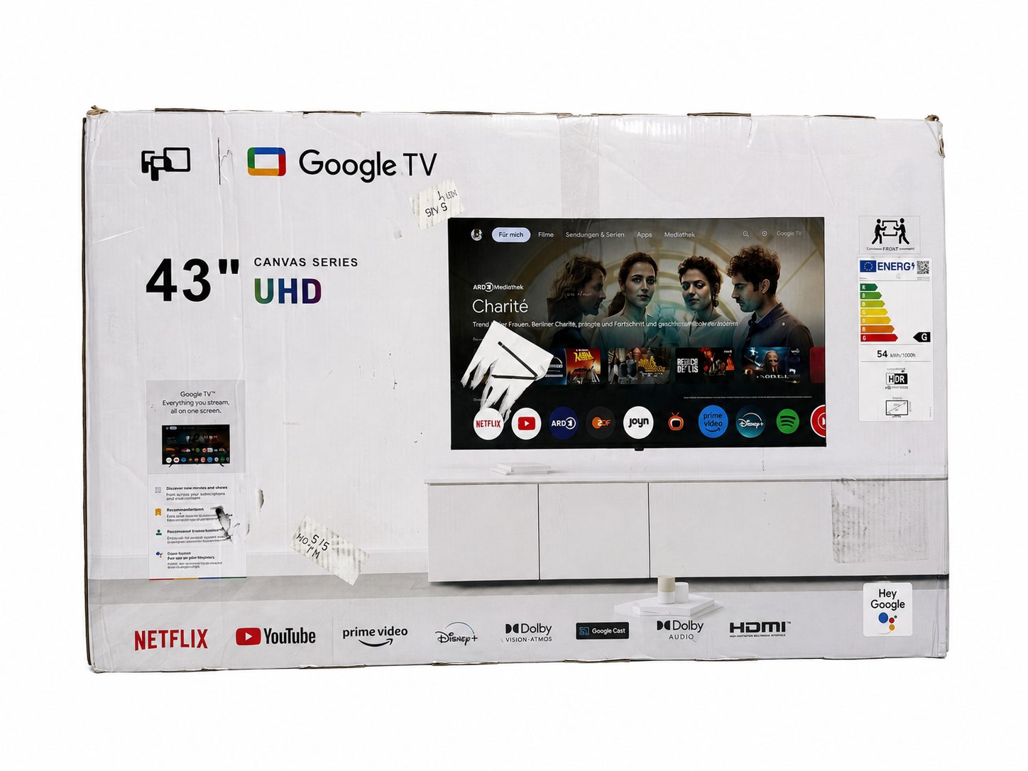 FPD 43" Canvas Series 4K UHD Smart Google TV