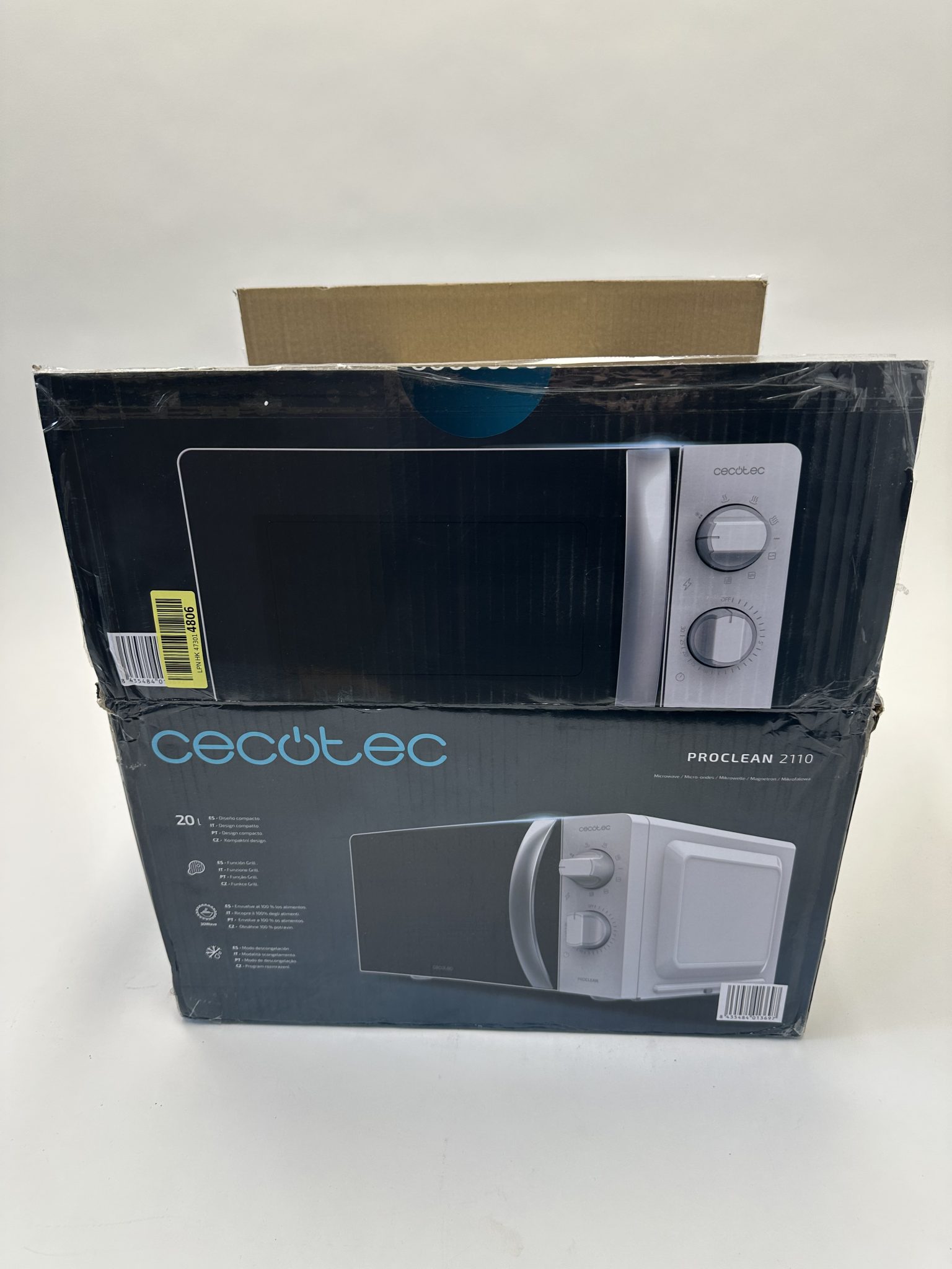 Cecotec ProClean 2110 mikrobangų krosnelė