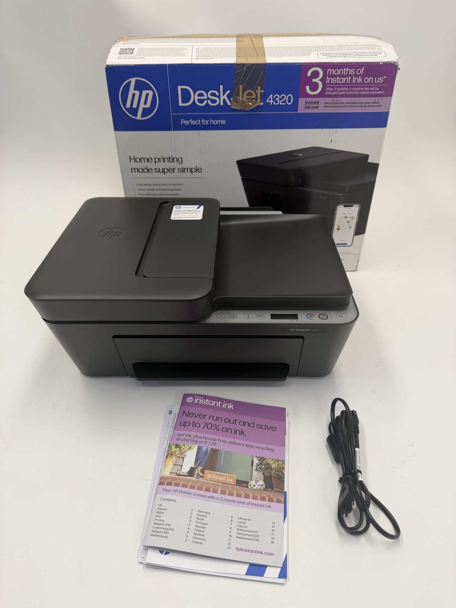 HP DeskJet 4320 Daugiafunkcis spausdintuvas