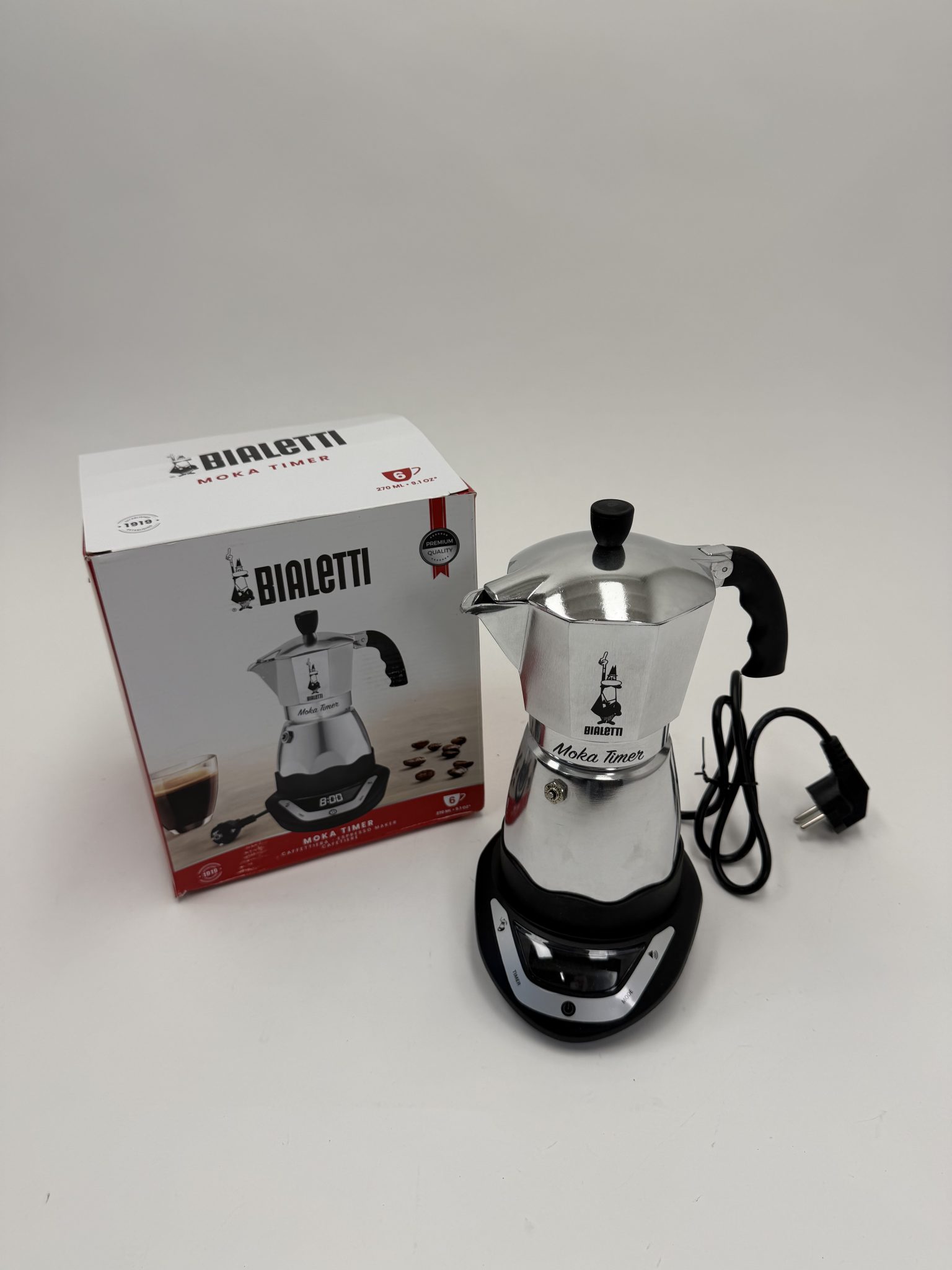 Bialetti Moka Timer kavos aparatas