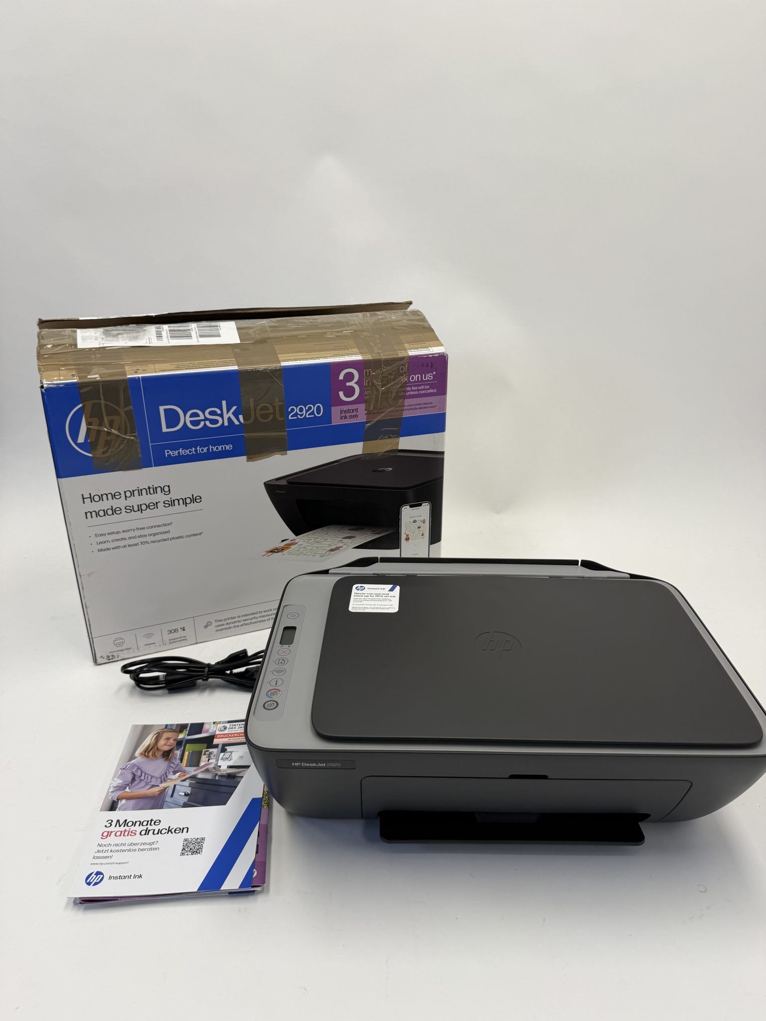 HP DeskJet 2920 daugiafunkcinis spausdintuvas