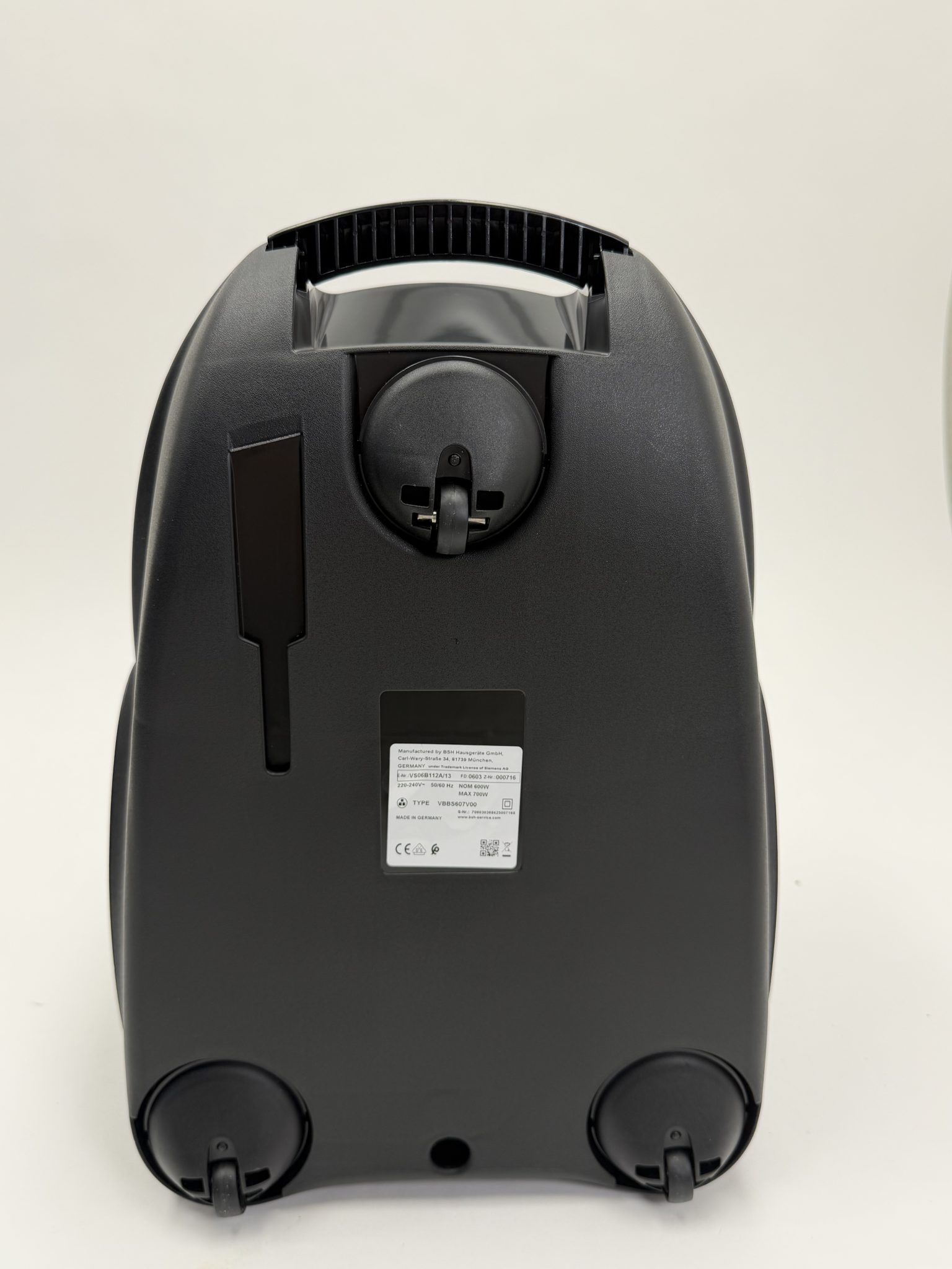 Siemens dulkių siurblys VS06 Synchropower