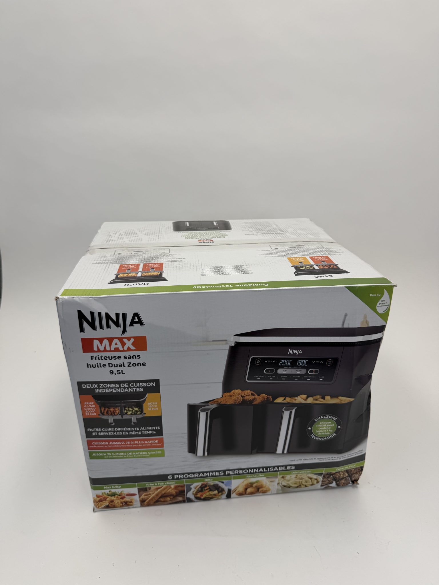 Ninja oro gruzdintuvė