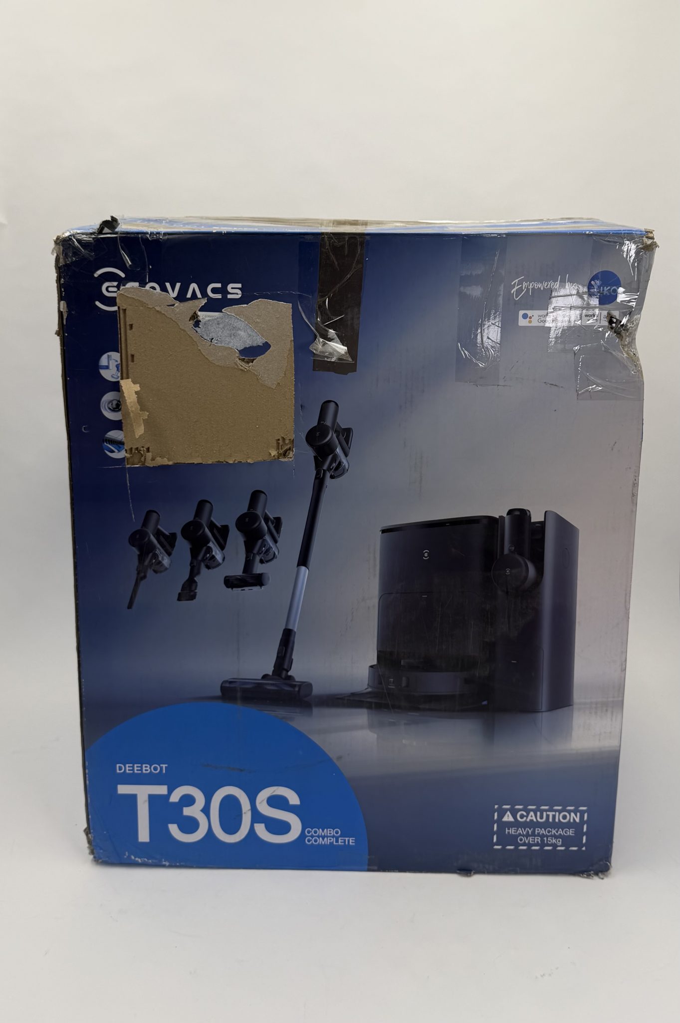 Ecovacs DEEBOT T30S Combo robotas dulkių siurblys